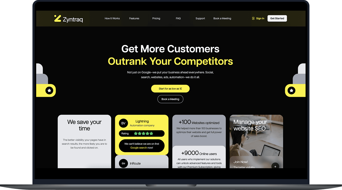 Zyntraq Ltd — SaaS Platform Development